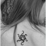 Tatuaj soare