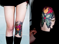 Tatuaj pe genunchi