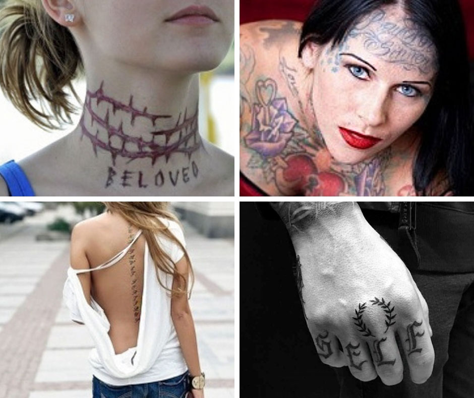 Zone sensibile la tatuaj