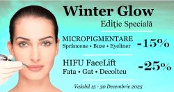 Promotie -15% Hifu si Micropigmentare Sprancene Buze Ochi Decembrie 2025 Blooms