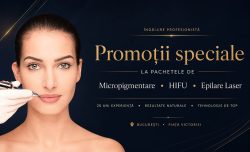 Promoții Blooms Beauty la pachetele de micropigmentare, HIFU și epilare laser în București