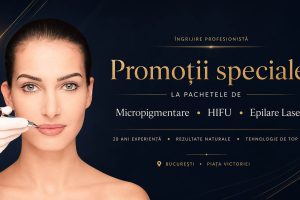 Promoții Blooms Beauty la pachetele de micropigmentare, HIFU și epilare laser în București