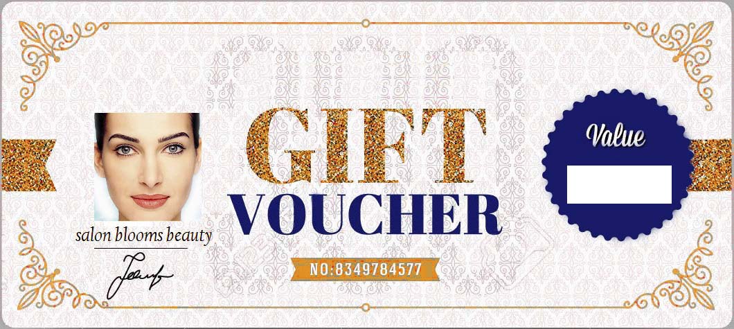Voucher cadou Blooms Beauty pentru micropigmentare, tratamente faciale, epilare laser.